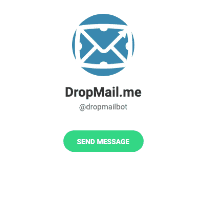 telegram bot list - DropMailbot