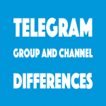 what is the difference between telegram channel and group